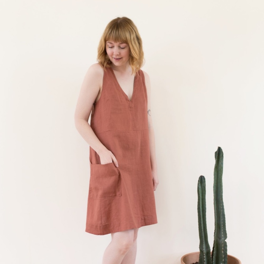Sugar Candy Mountain “Nancy Dress” in Terracotta